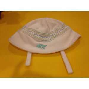 Unisex Baby Bonnet Beanie Sun Hats White 6-12 Months